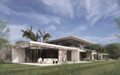 Architecture villa contemporaine